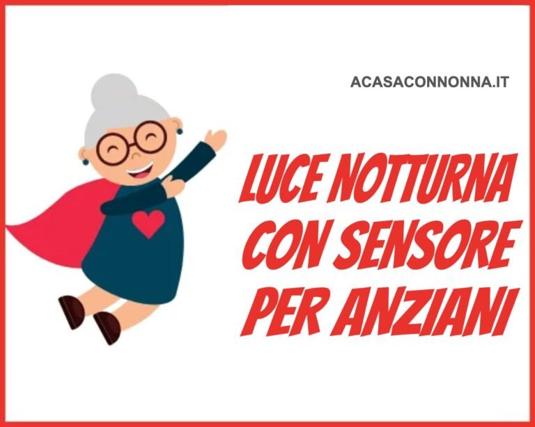 Luce notturna con sensore di movimento per anziani: le 5 migliori contro le cadute notturne