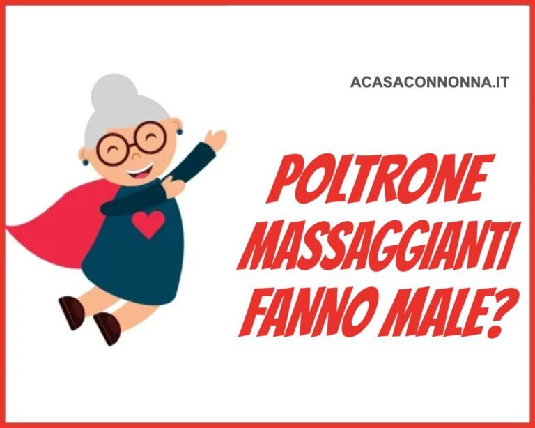 Le poltrone massaggianti fanno male?